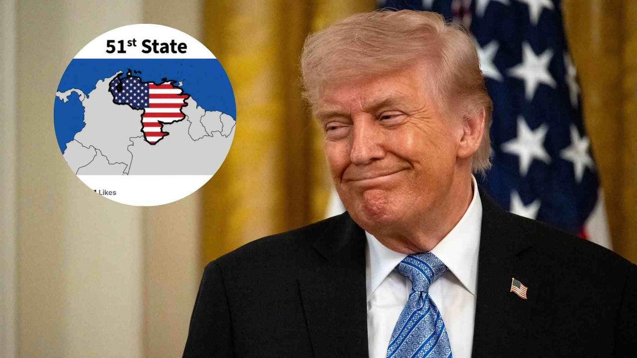 Trump sugiere convertir Venezuela en estado 51; analistas lo descartan