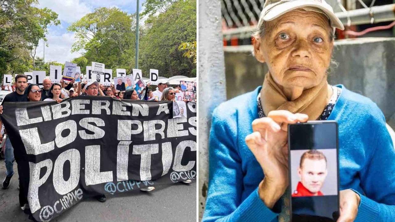 Manifestaciones en Caracas exigen justicia por Víctor Quero
