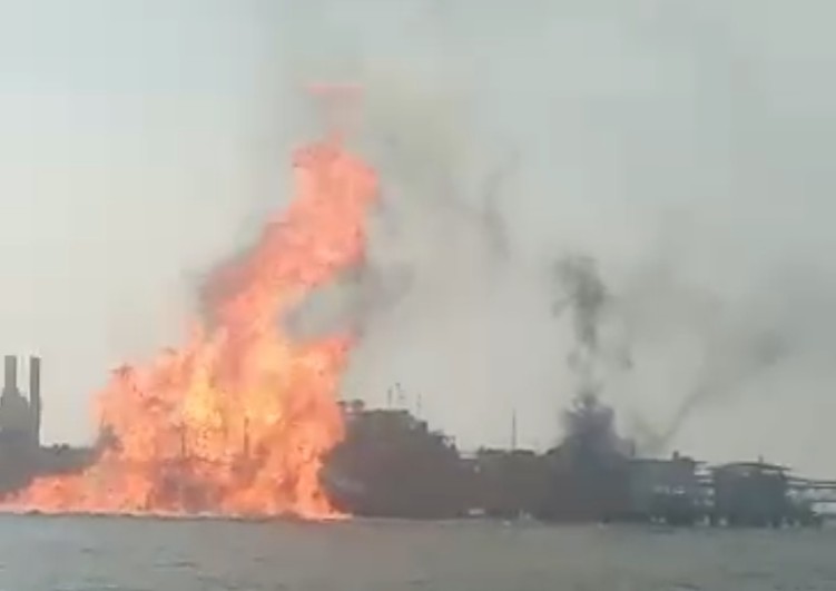 Explosión en plataforma Lamargas deja varios heridos