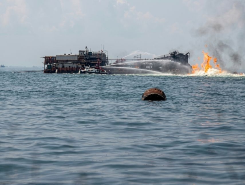 Seis heridos por explosión en plataforma Lamargas del Lago de Maracaibo