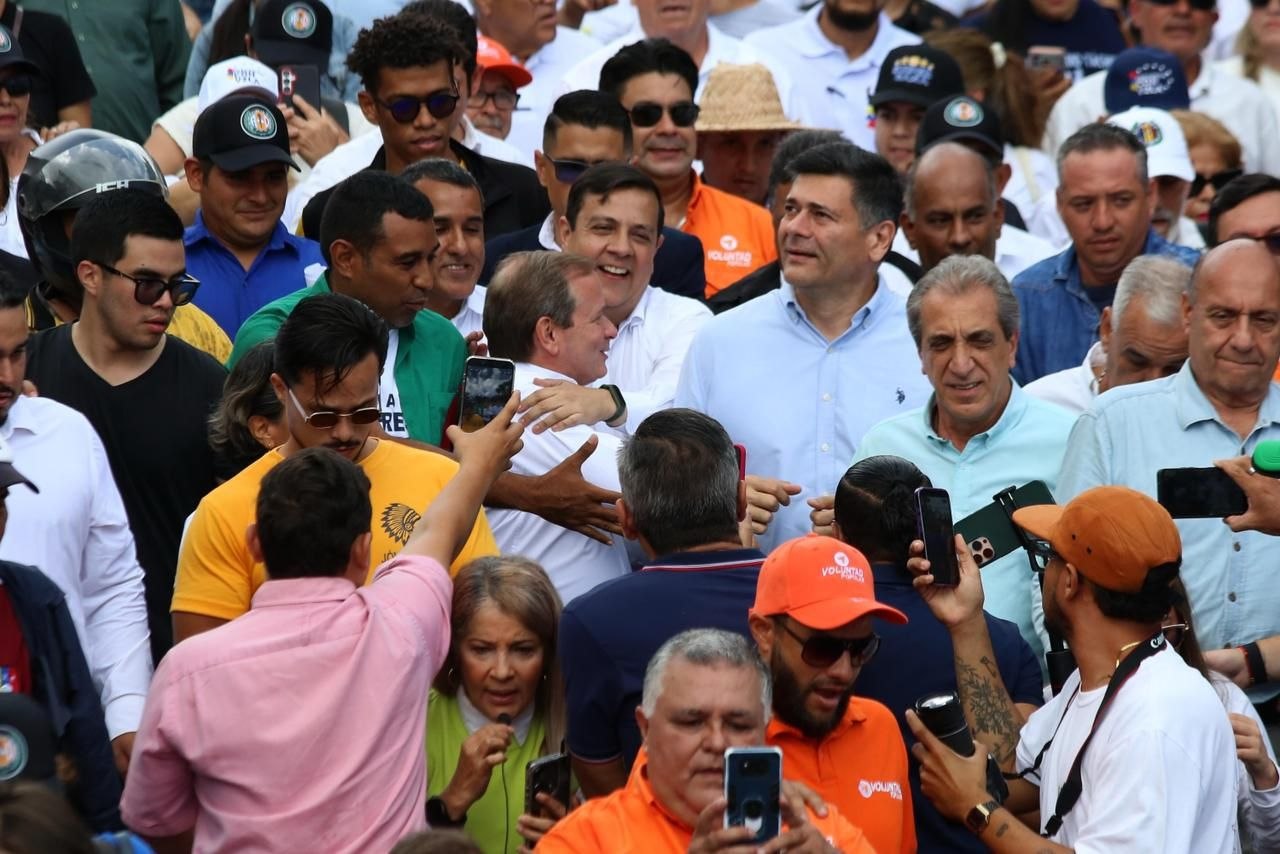 Expresos políticos inician marcha por libertad en Táchira