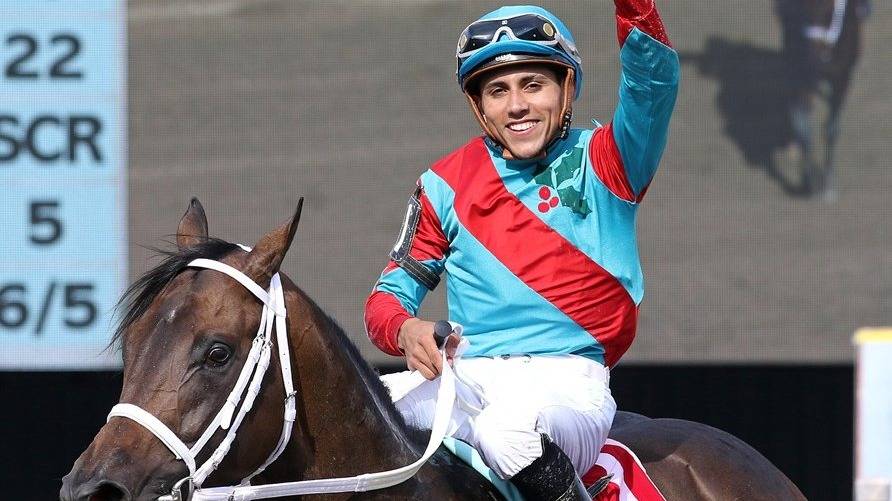 Jockey venezolano Samuel Marín se lesiona en Monmouth Park