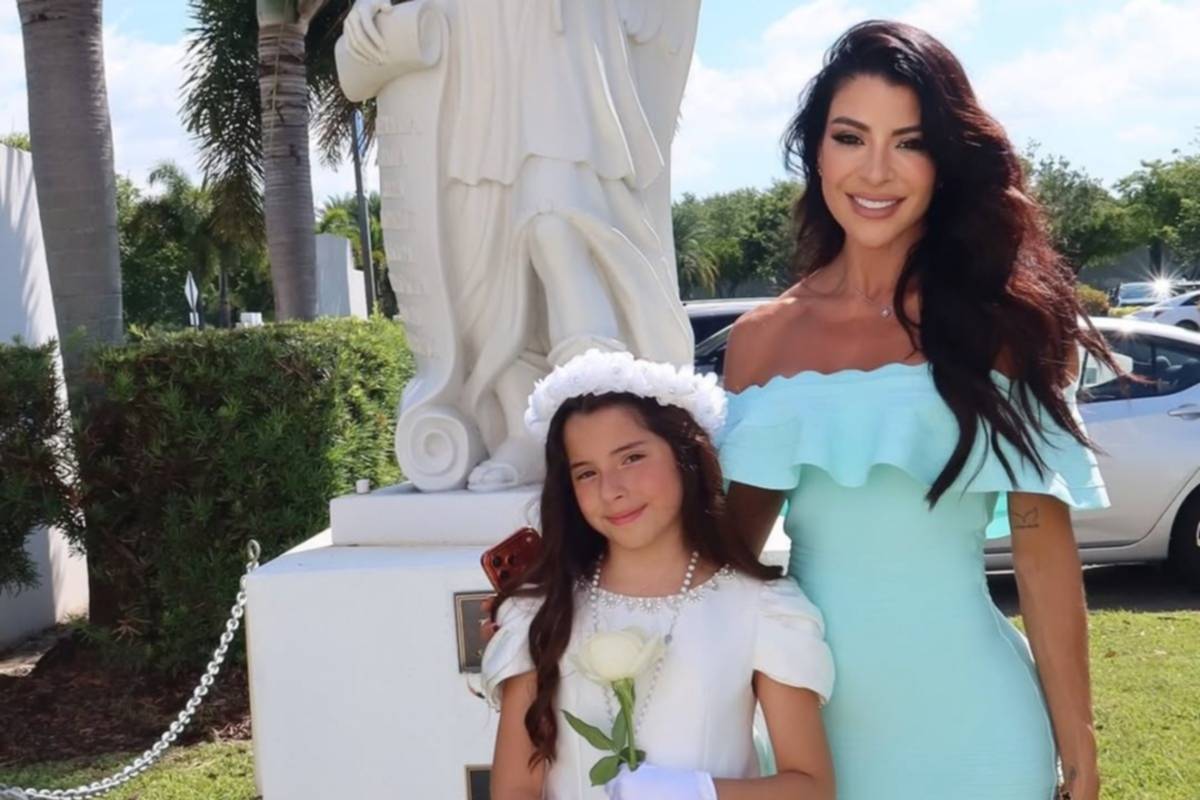 Famosos venezolanos celebran Primera Comunión de sus hijas en Miami