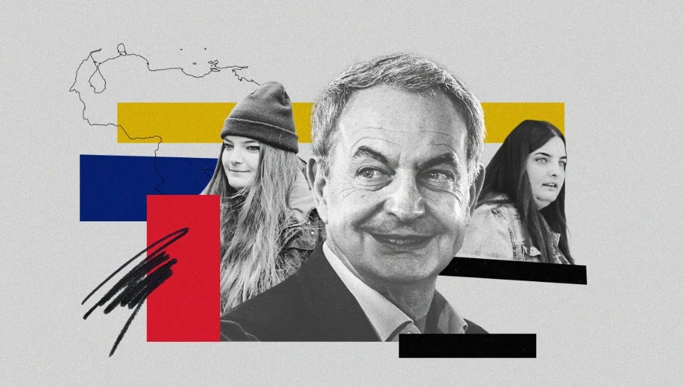 Empresa venezolana pagó medio millón a hijas de Zapatero por web
