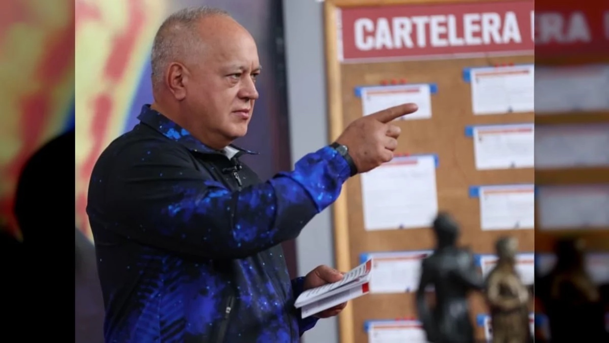 Diosdado Cabello acusa a Mulino de usar encuentro con MCM como distracción