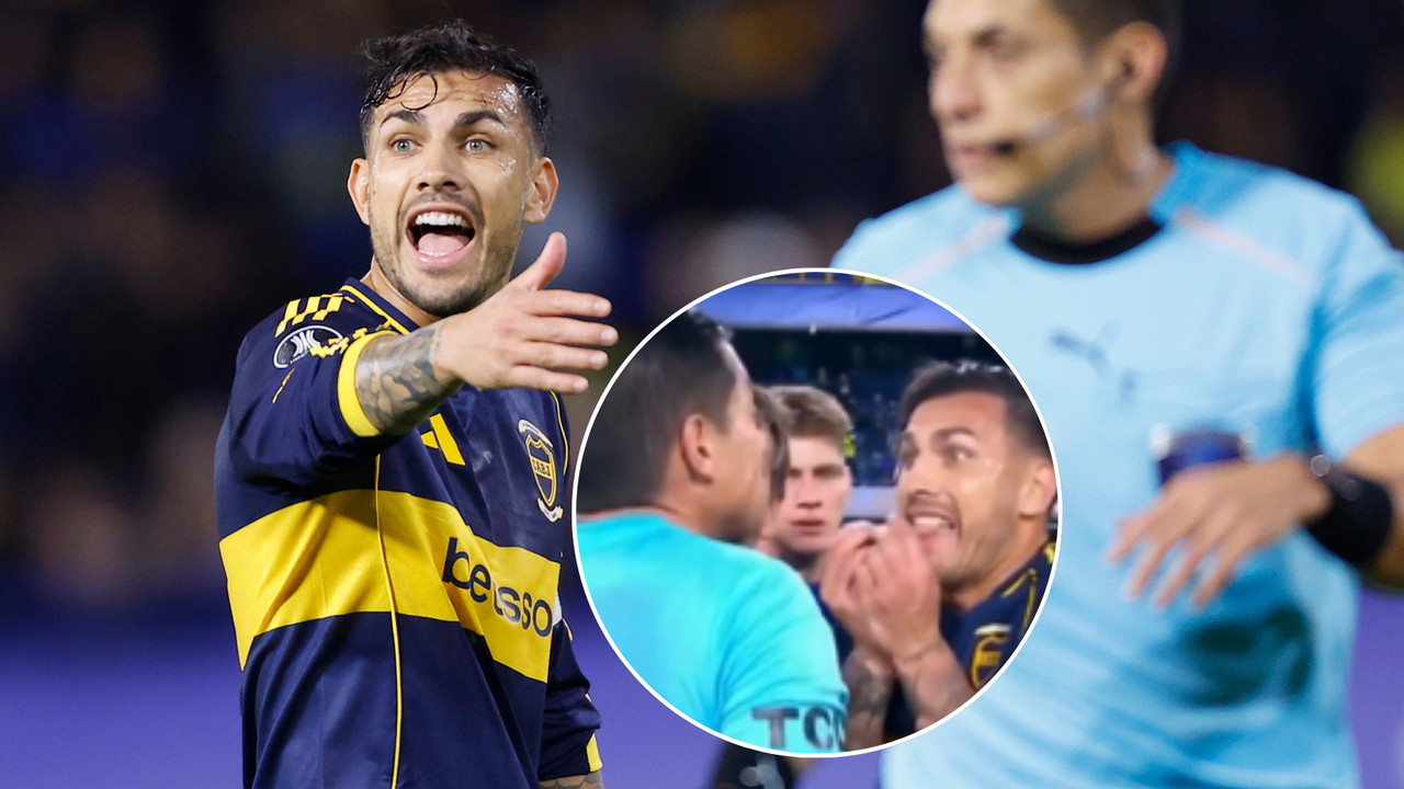 Paredes explota contra árbitro por decisión polémica en Libertadores