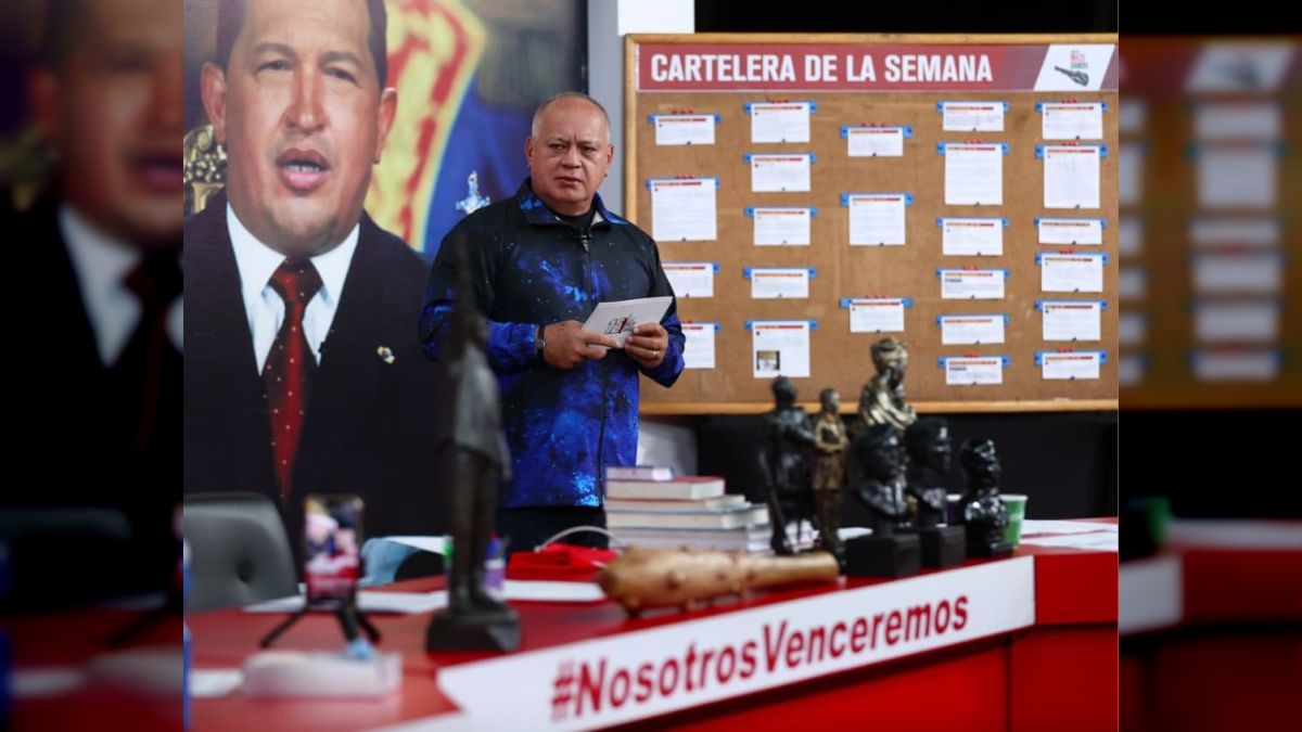 Diosdado Cabello insinúa posible fin de su programa Con el mazo dando