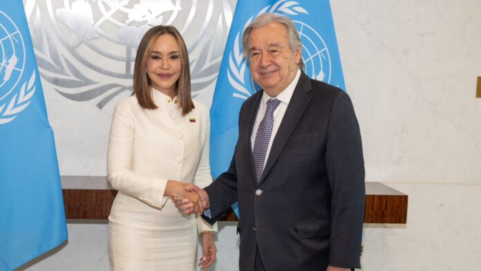 Embajadora Coromoto Godoy presenta credenciales ante la ONU