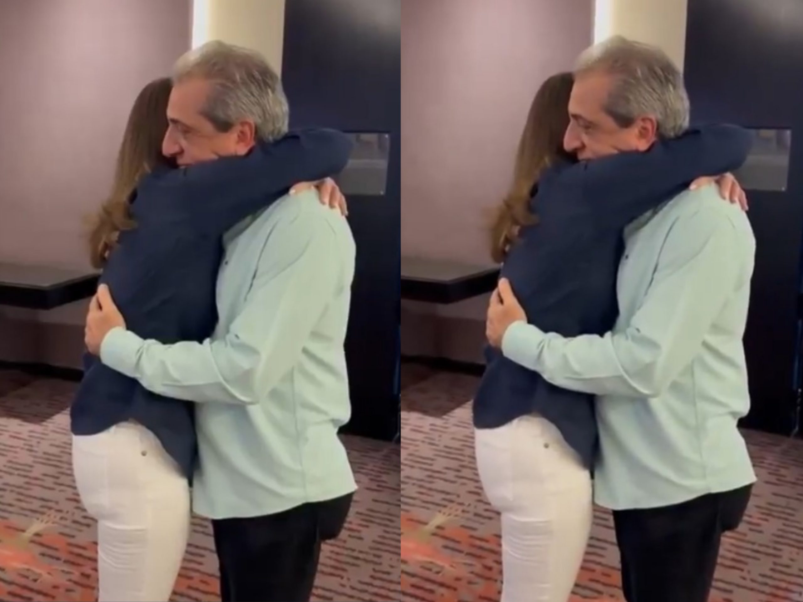 María Corina Machado se reencuentra con Biagio Pilieri en Panamá