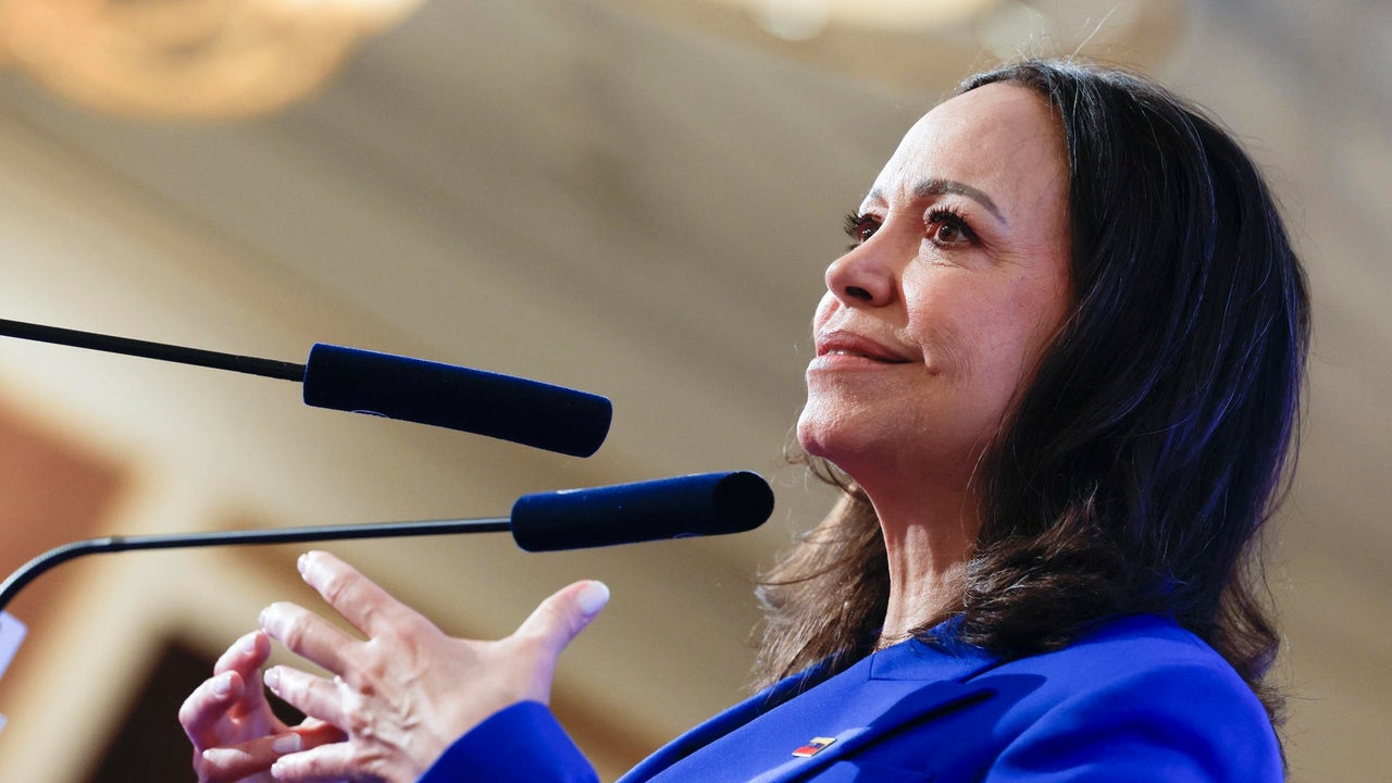 María Corina Machado pide elecciones libres y justas para Venezuela