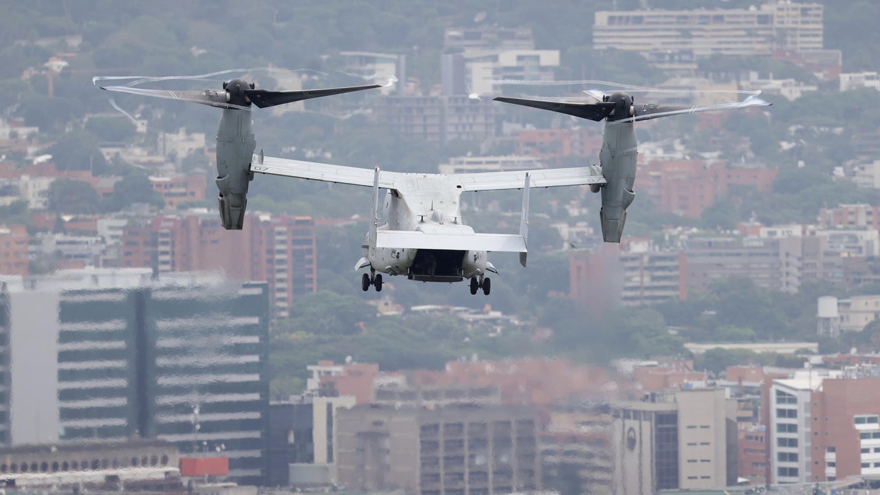 Inusual simulacro estadounidense con aeronaves militares en Caracas