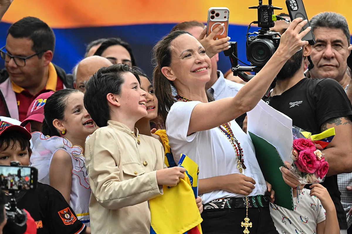 María Corina Machado: Delcy Rodríguez se va