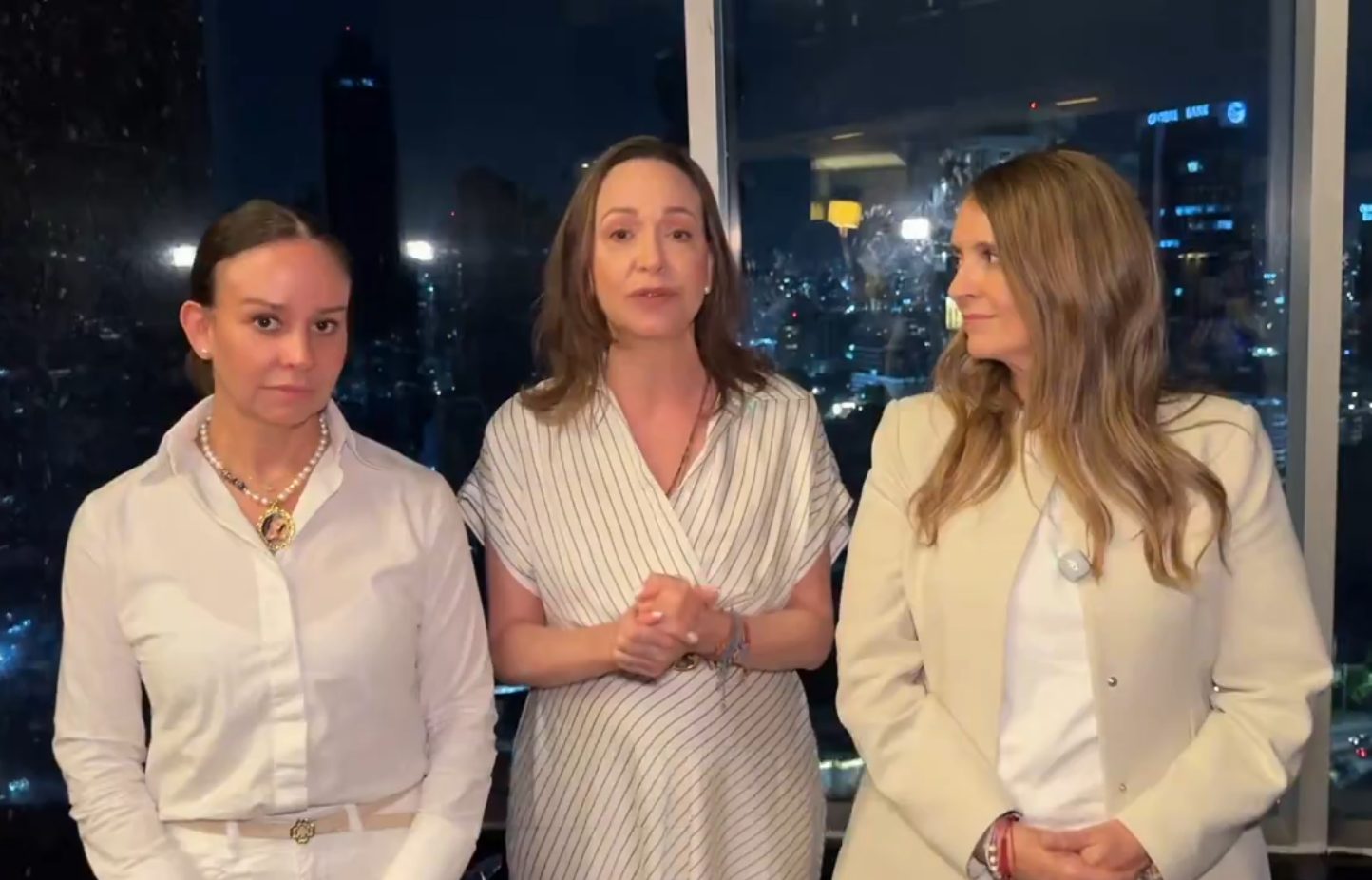 María Corina Machado se reúne con líderes democráticos colombianos