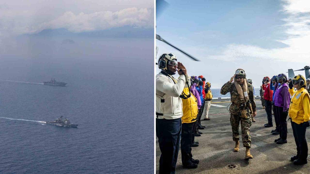 General Donovan visita USS Iwo Jima tras captura de Maduro