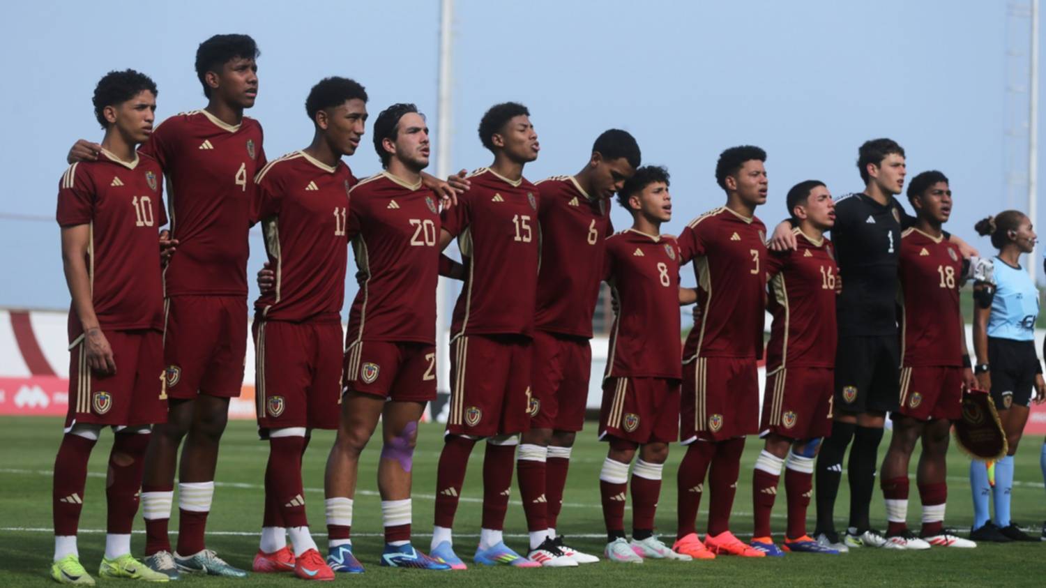 Vinotinto Sub-20 debuta en Torneo Maurice Revello 2026