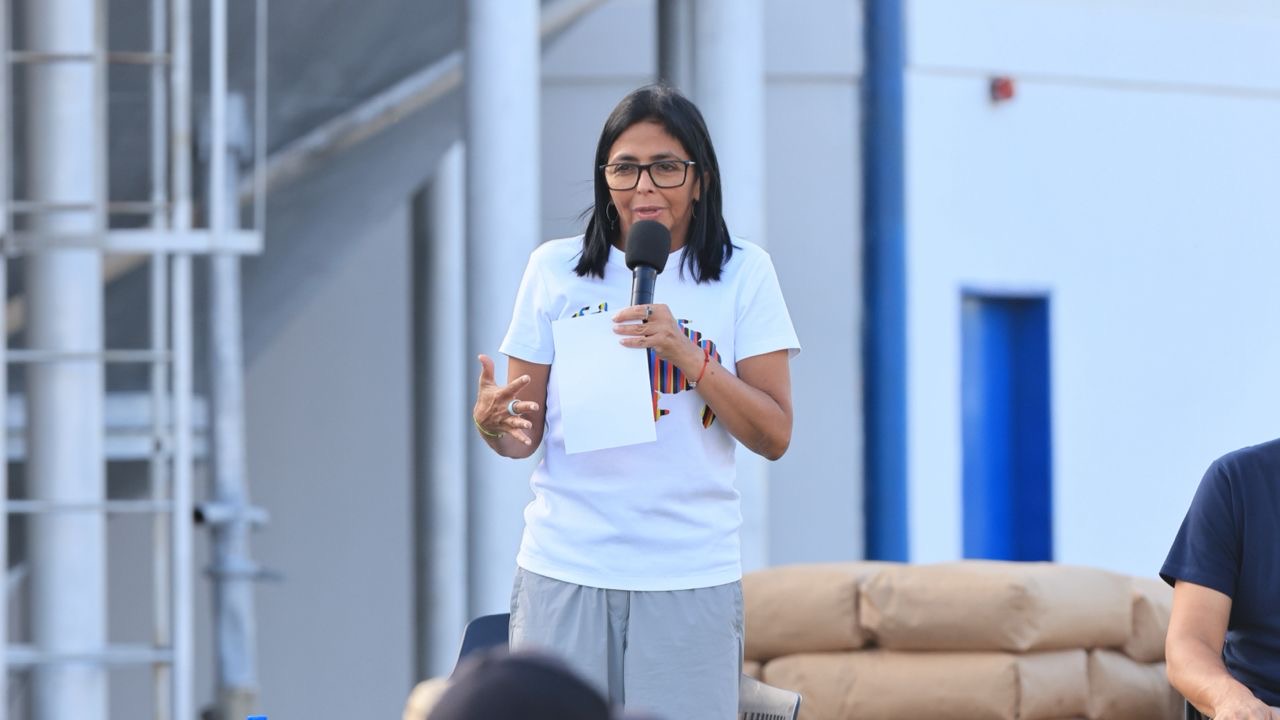 Rodríguez exige fin del bloqueo económico contra Venezuela