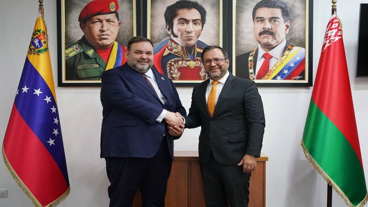 Delegación bielorrusa visita Venezuela encabezada por viceministro