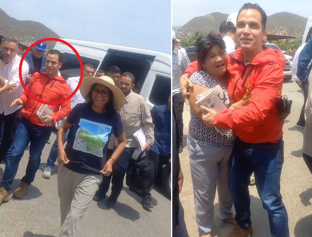Alexander Granko Arteaga reaparece en mitin de Delcy Rodríguez