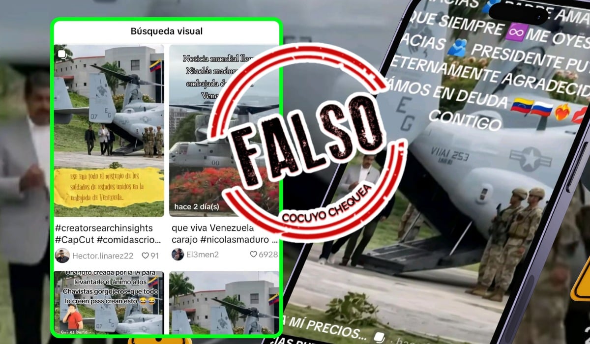 Desinformantes manipulan imágenes de simulacro estadounidense