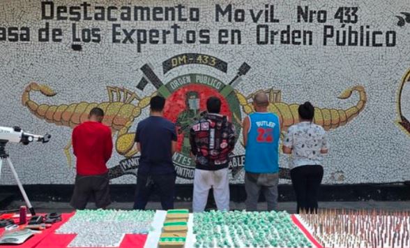 Fanb desmanteló laboratorio clandestino de drogas en Caracas