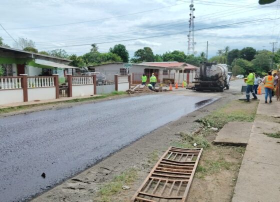 Proyecto de rehabilitación de 106 calles en Aguadulce alcanza 22.25 % de avance físico