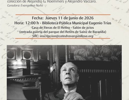INVITACIÓN a la inauguración de la exposición "Borges. Años de explendor literario"
