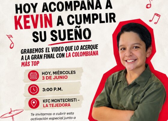 KFC SUEÑA JUNTO A KEVIN LAZO CON UNA ACTIVACIÓN ESPECIAL DESDE MONTECRISTI.
