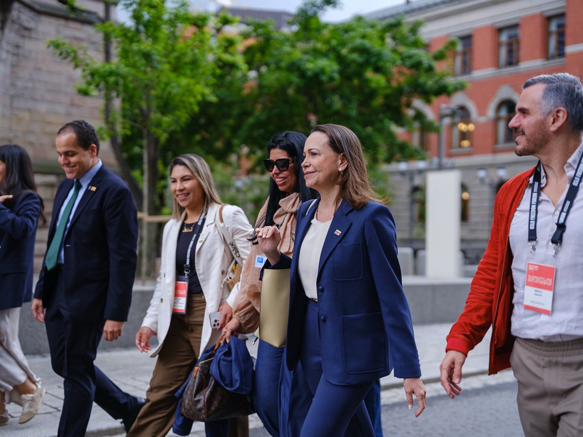María Corina Machado regresa a Oslo con misión casi completada