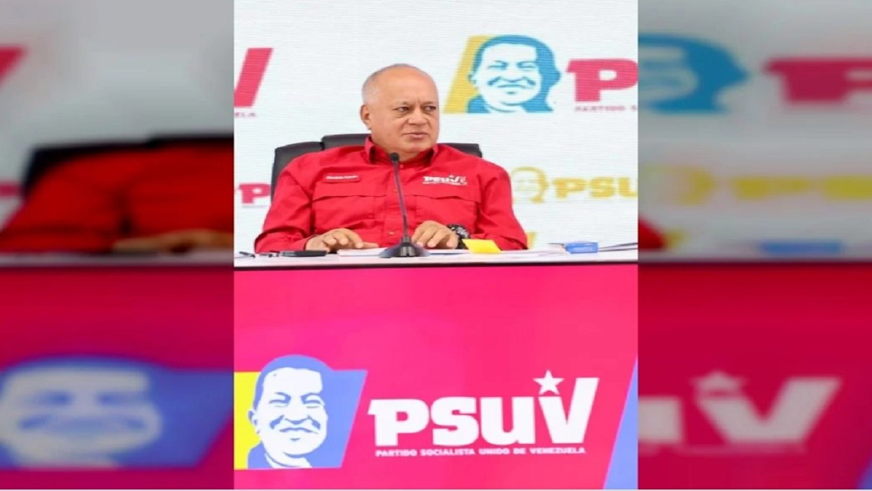 Diosdado Cabello descarta supuestas negociaciones con María Corina Machado