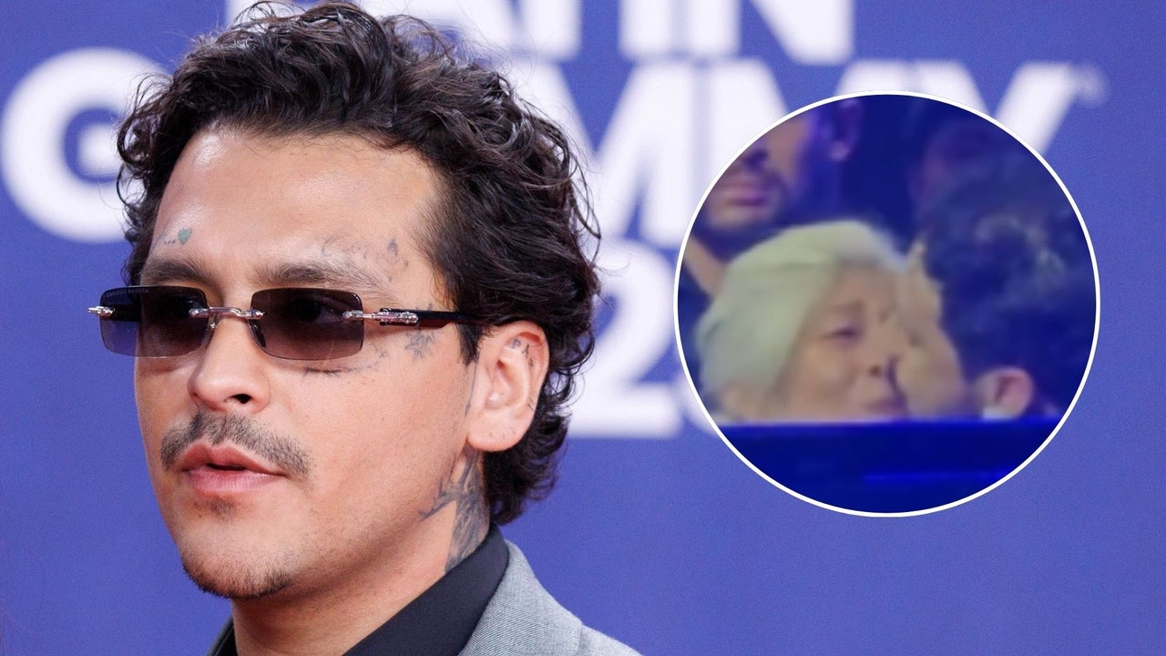 ¿’Fue sin querer queriendo’?: adulta mayor se hace viral al dar beso accidental a Christian Nodal en medio de un concierto | NTN24.COM