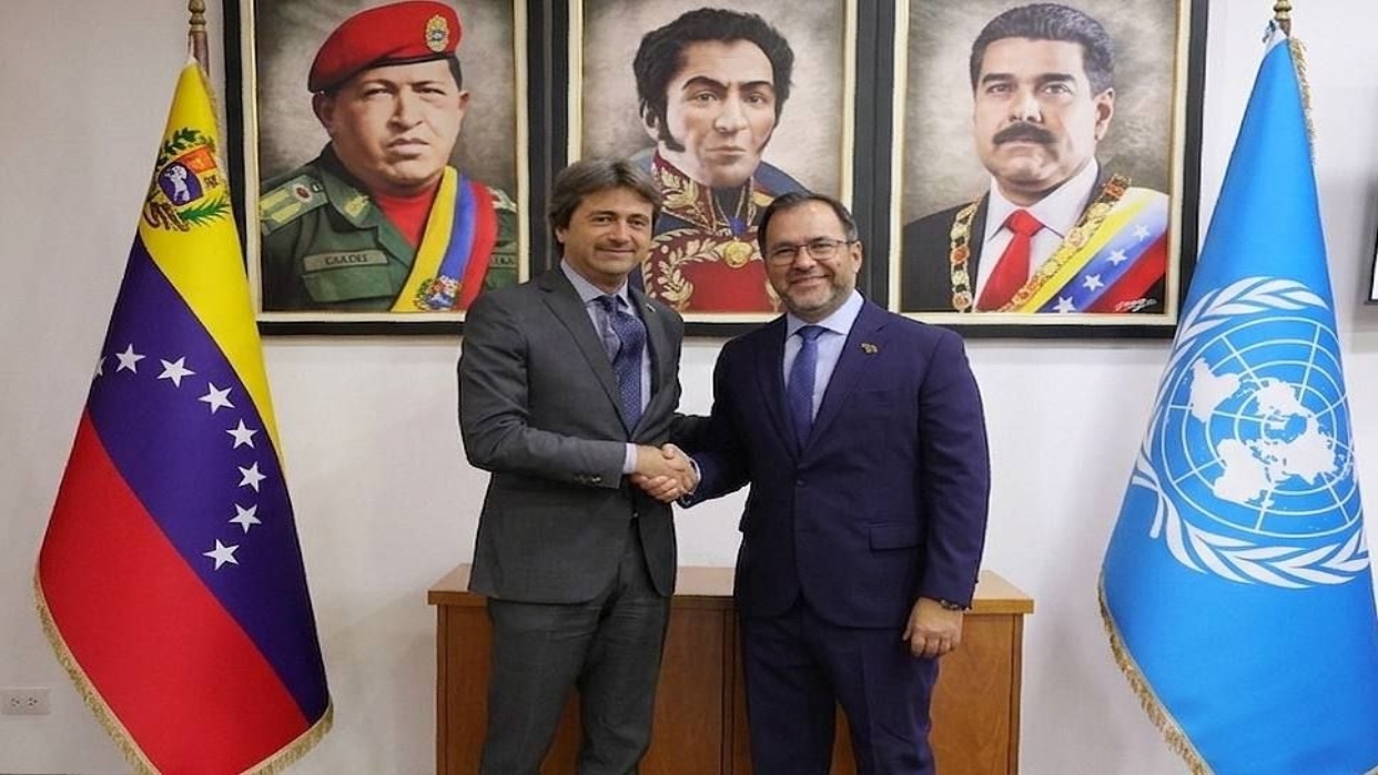 Yván Gil evaluó relaciones bilaterales con el Coordinador Residente de la ONU en Venezuela