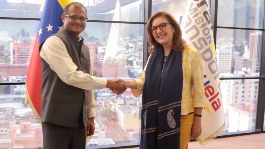Venezuela e India impulsan cooperación en conectividad y transporte