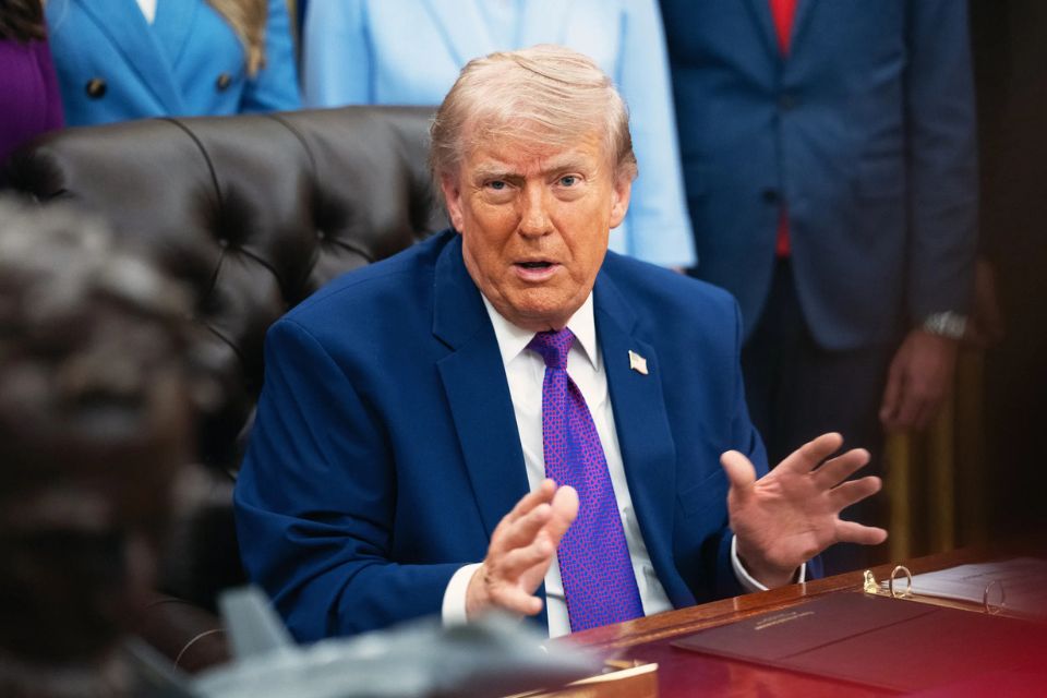 Trump asegura que las relaciones con Venezuela van “muy bien”