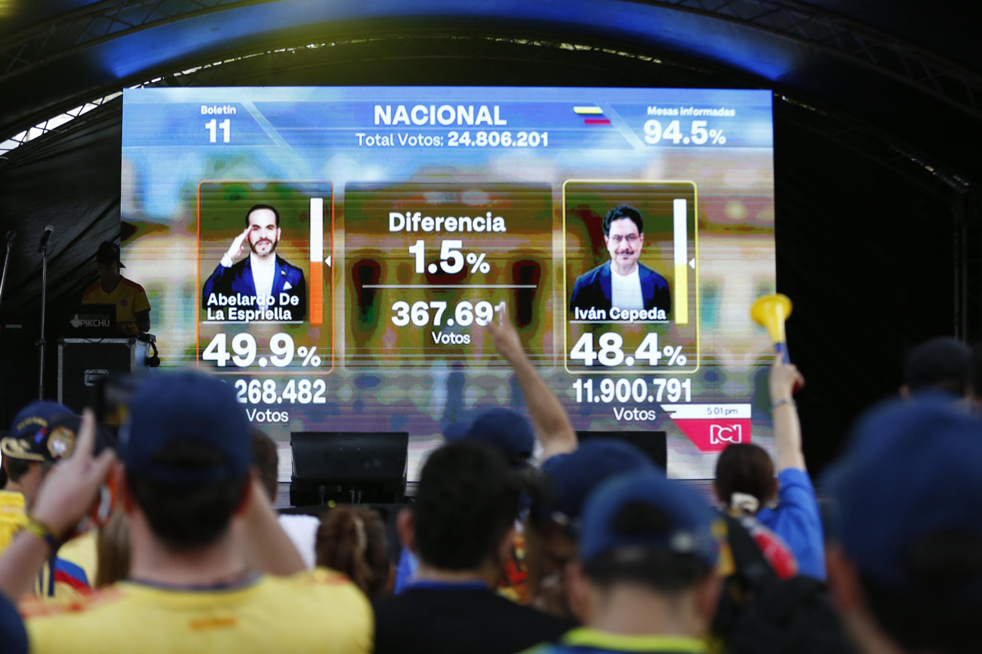 De la Espriella fue el más votado por los colombianos en el exterior: ganó con amplitud en Venezuela