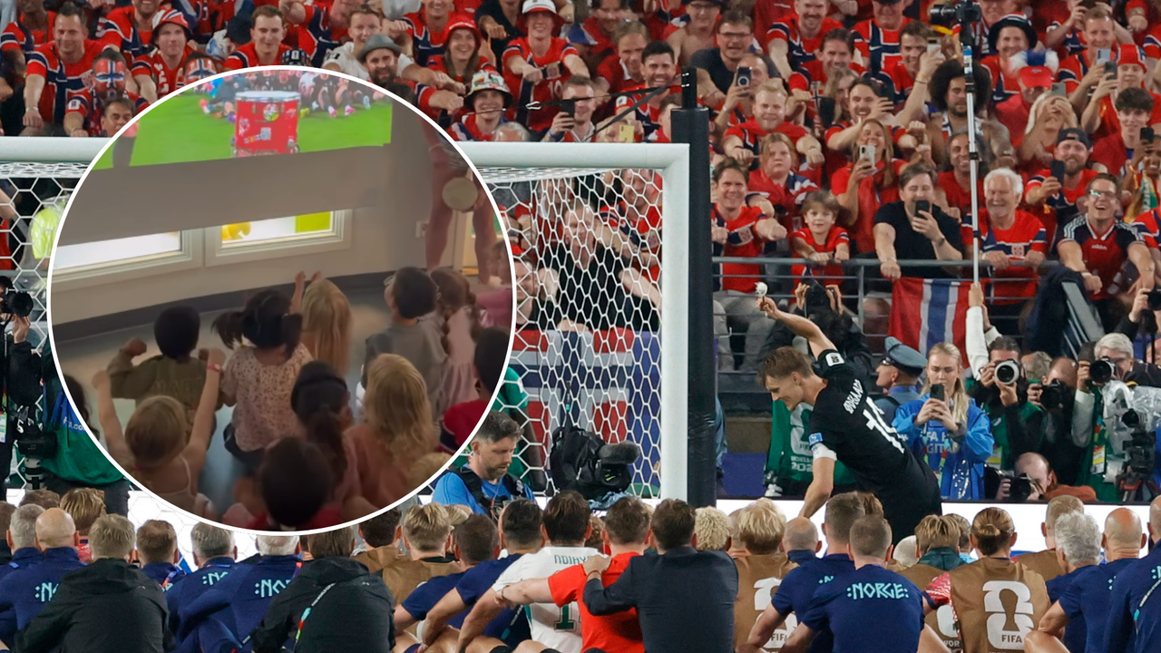 Unos niños llenan de ternura el Internet acompañando a Noruega en el Mundial con su celebración estilo vikingo | NTN24.COM