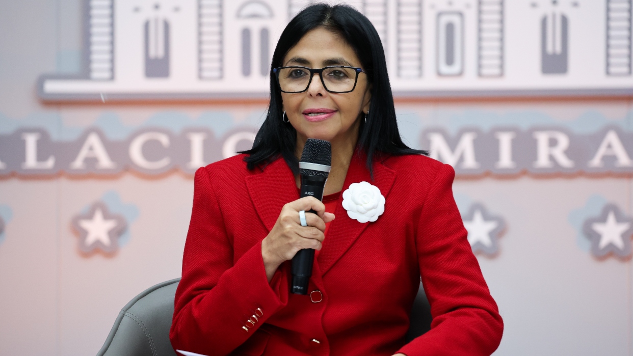 Delcy Rodríguez: consumo real alcanzó el 28 % en cinco meses de 2026
