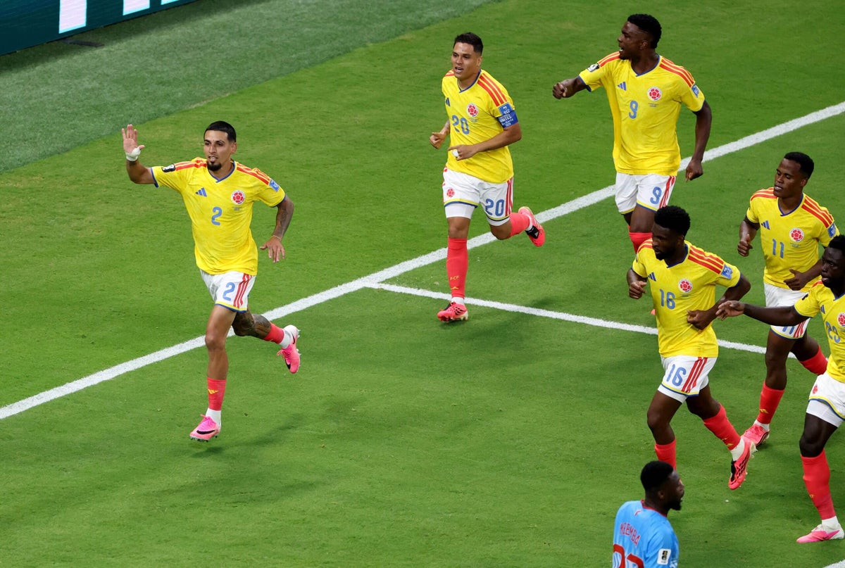 Colombia beat DR Congo at World Cup to seal knockout spot — can they top Group K ahead of Portugal?