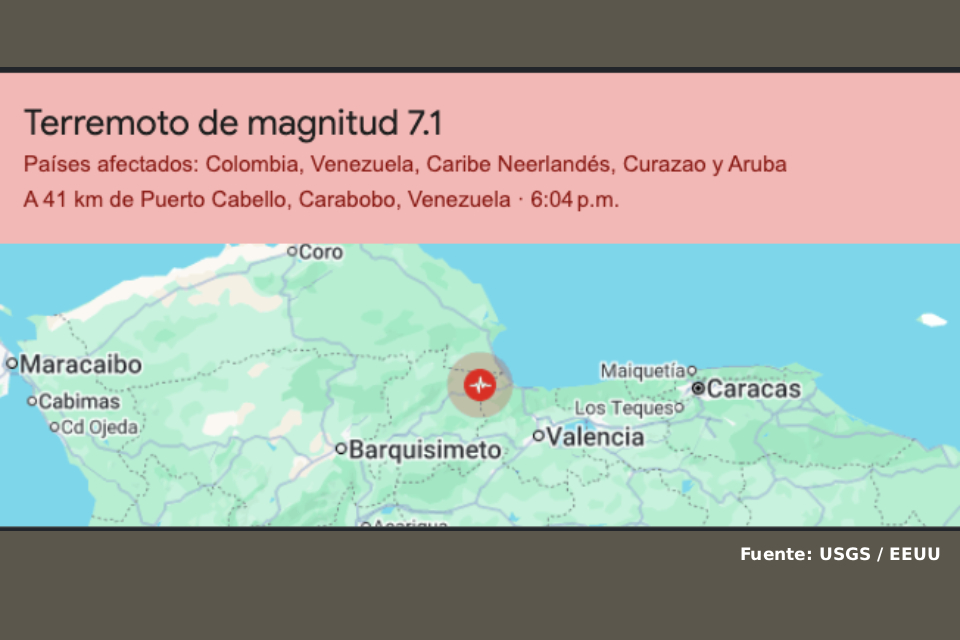 FOTOS | Terremoto en Venezuela produce daños en infraestructuras: magnitud fue 7.1 | TalCual