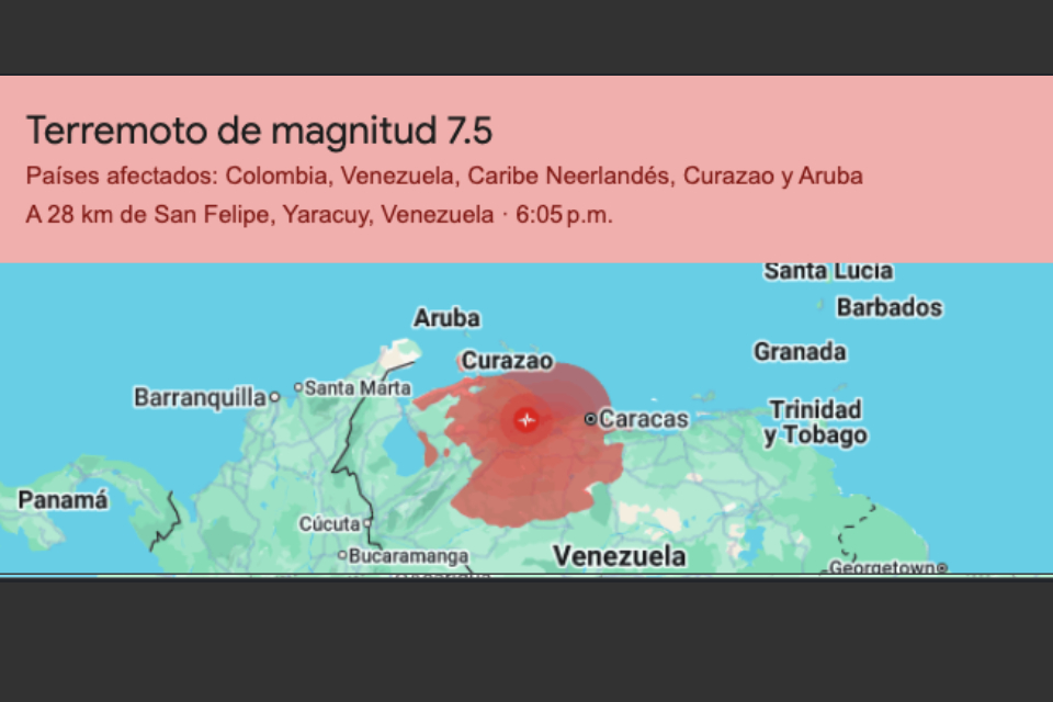 Silencio oficial tras hora y media después de los terremotos ocurridos en Venezuela | TalCual