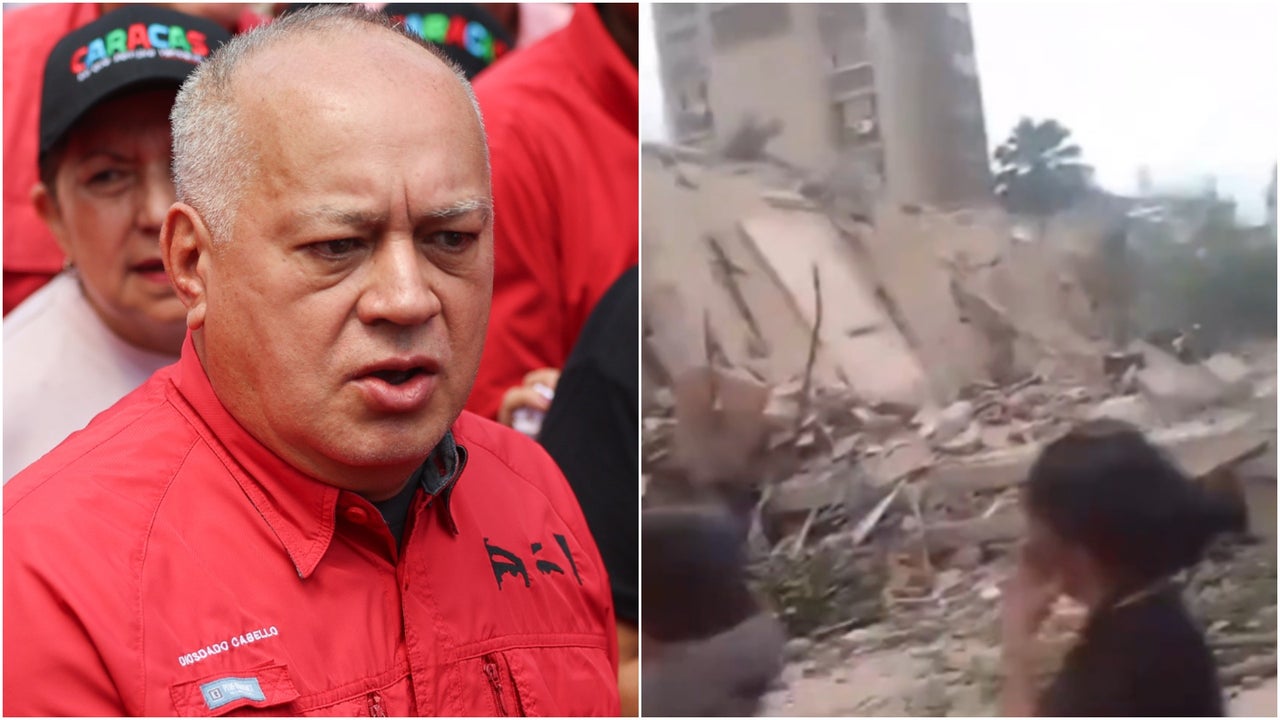“Tenemos situaciones alarmantes, se nos han venido edificios; casas y viviendas que se han desplomado”: Diosdado Cabello pide a la gente quedarse en la calle | NTN24.COM