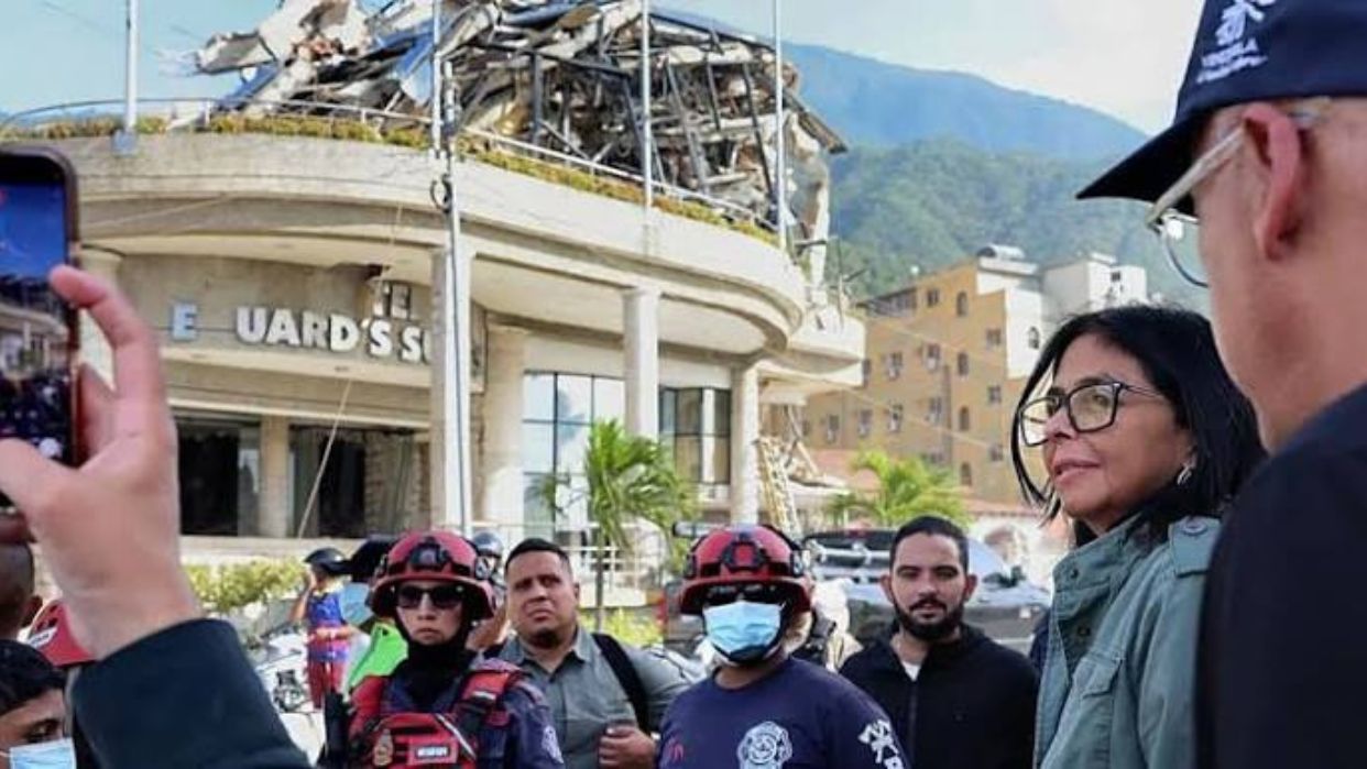 Presidenta (E) Delcy Rodríguez: Cifra de fallecidos asciende a 598 tras fuertes sismos