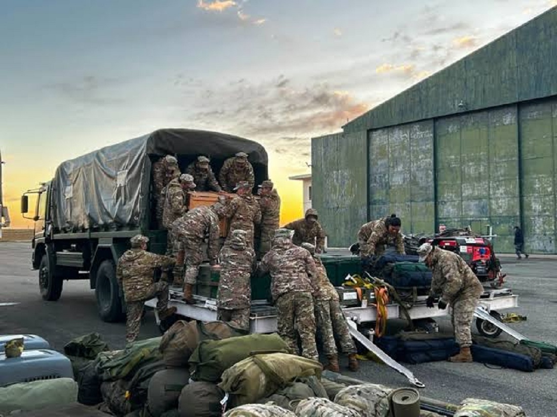 Equipo de rescate de Argentina arriba a Venezuela para apoyar en operativo tras devastadores terremotos (+Video)