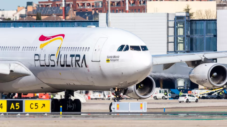 Plus Ultra reanudará sus vuelos entre Venezuela y España el #30Jun