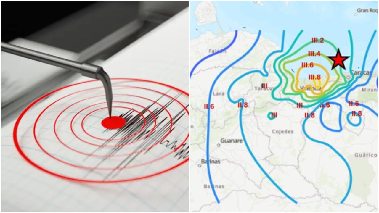Volvió a temblar en Venezuela: reportan que sismo de magnitud 5.4 se sintió en zonas como Catia La Mar, Maracay y Naguanagua | NTN24.COM