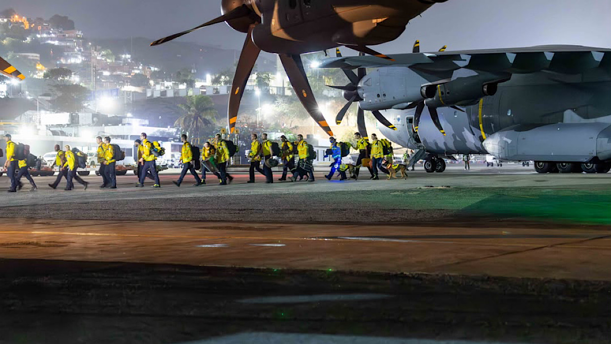 Alemania envió 27 toneladas de ayuda a Venezuela tras la emergencia