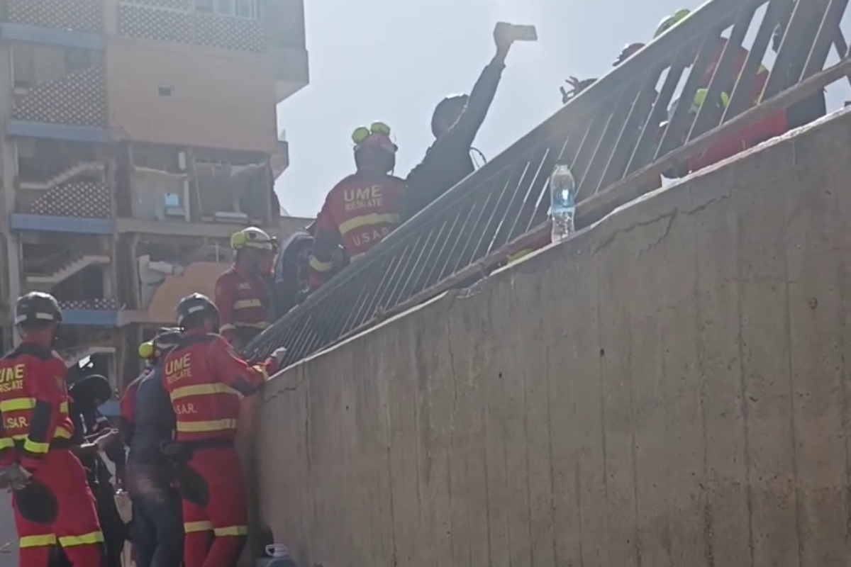 VIDEO: Un nuevo milagro ocurrió entre las ruinas de Playa Grande