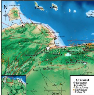 Sismo de magnitud 4.3 con epicentro en San Felipe este #28Jun