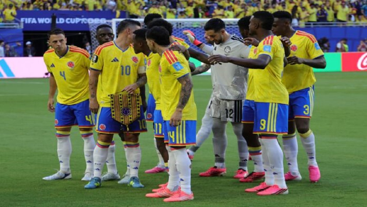 Un mensaje de apoyo y fortaleza envió a Venezuela desde el Mundial la selección de Colombia