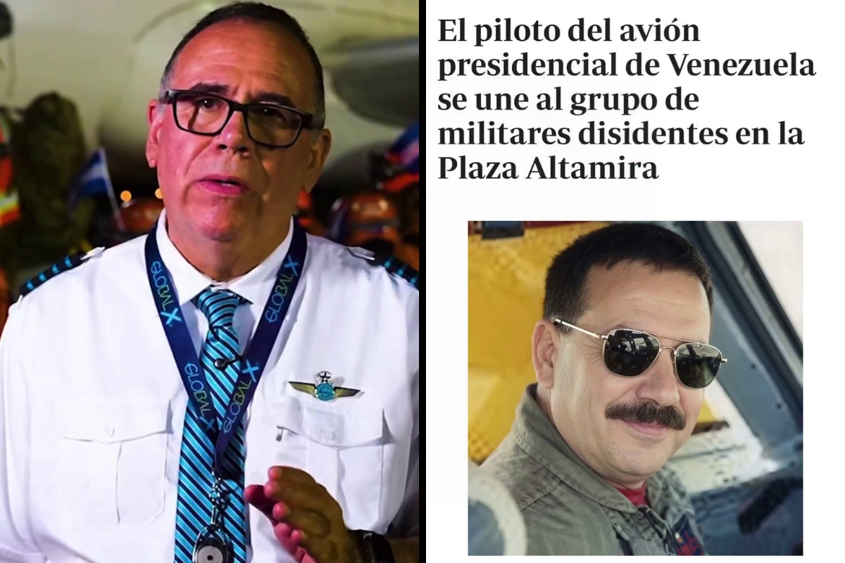 El hombre que pilotó el avión de Chávez ahora aterrizó con ayuda para Venezuela tras más de 20 años exiliado (VIDEO)