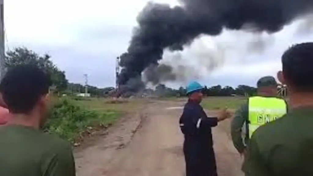 Al menos cinco trabajadores resultaron heridos tras explosión en taladro de PDVSA en Apure (+Video)